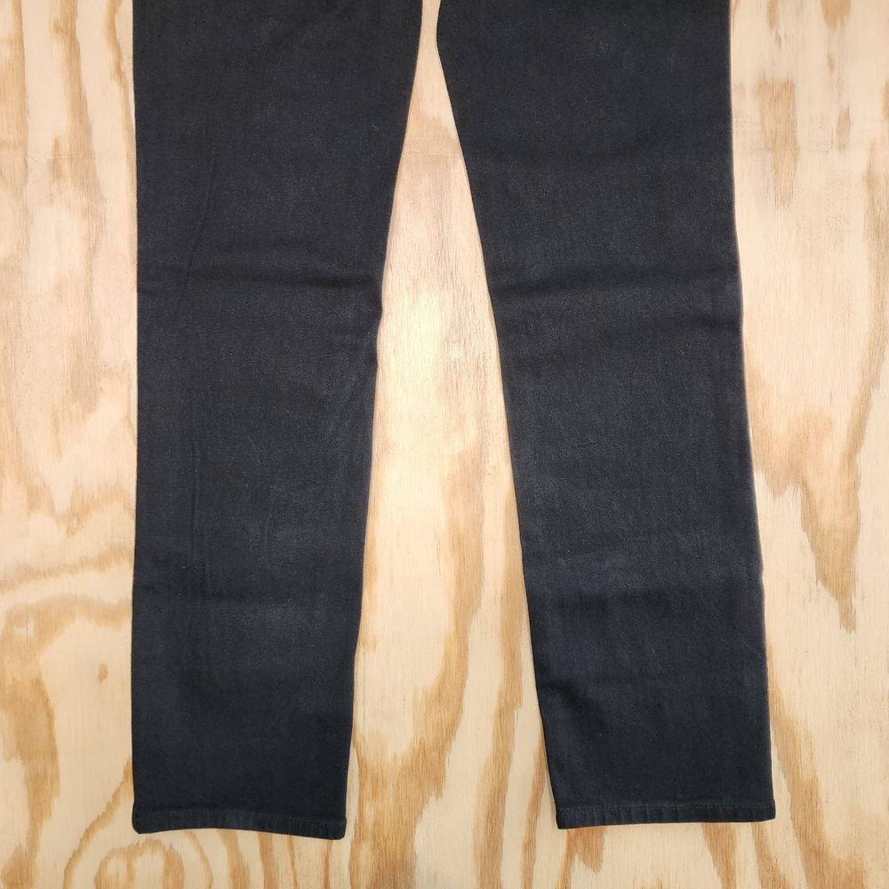 HUDSON Midrise Straight Leg Pitch Black Jeans Womens Size 4‎ (28x29) 1811754 - Picture 5 of 12